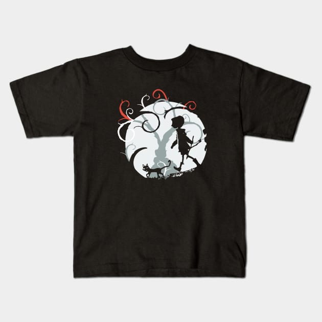 Coraline Kids T-Shirt by maira_artwork